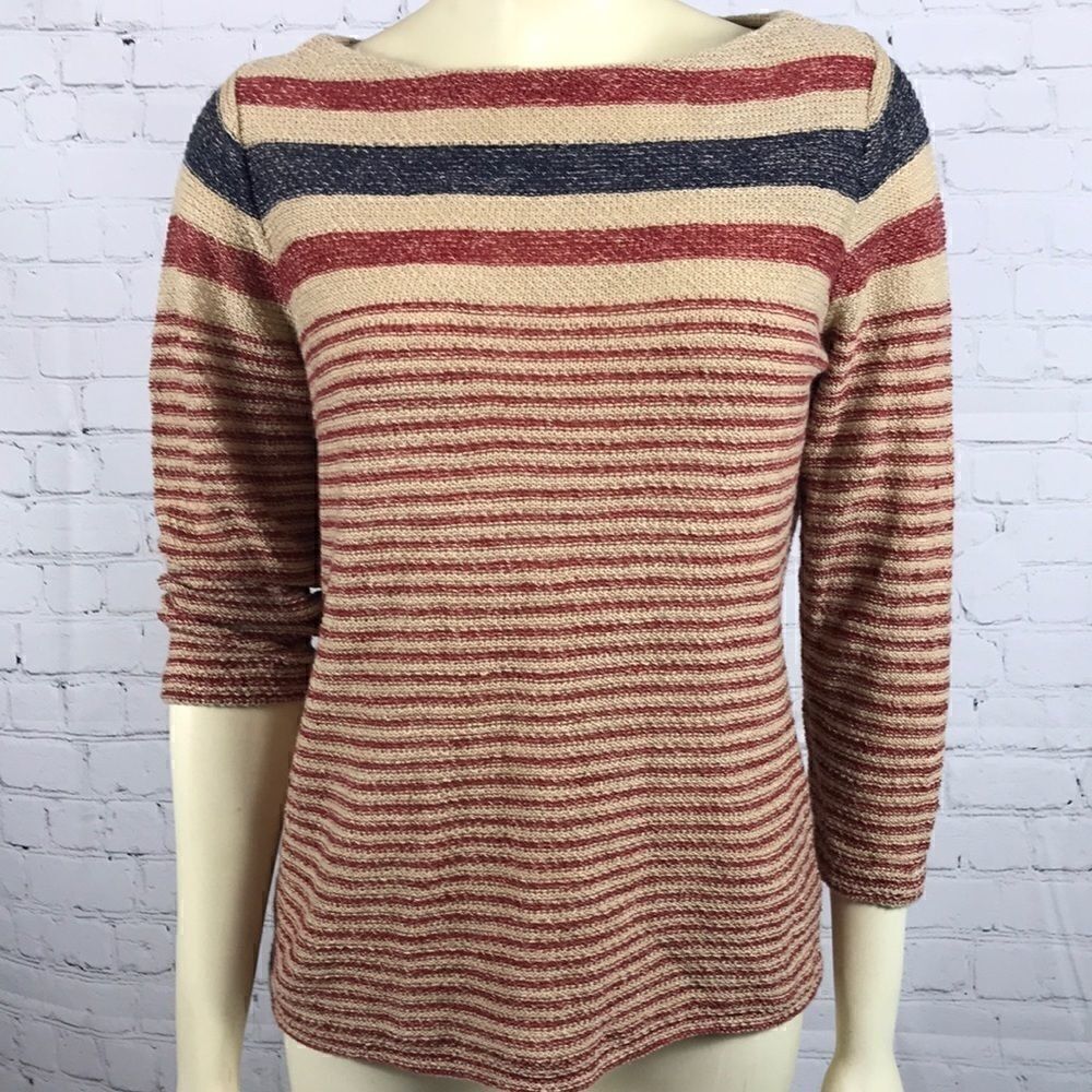 Lauren RL Primitive colors 4th of July Sweater L